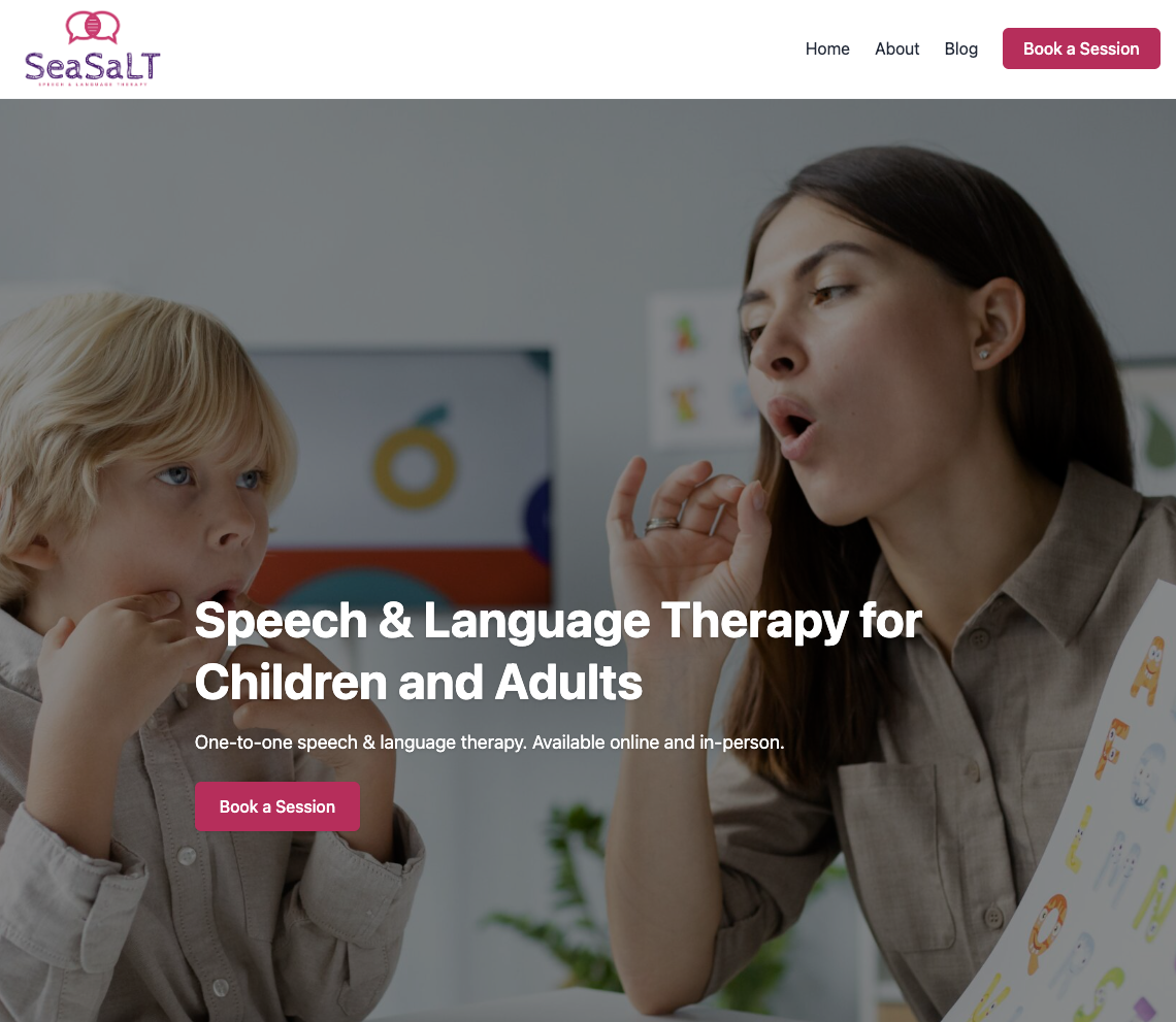 Sea Salt Speech website